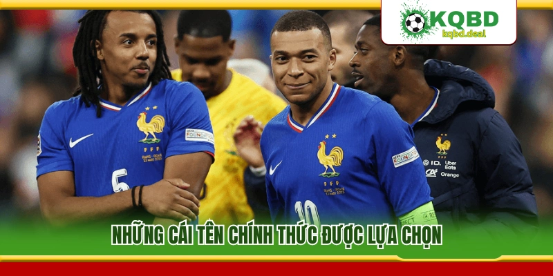 Danh sách tuyển pháp WC 2026 chính thức